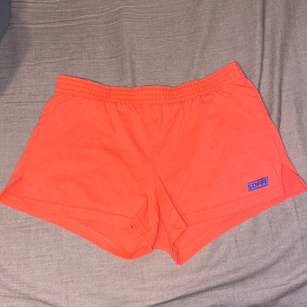 Coral Soffe Shorts